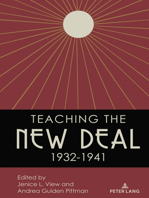 cover image of Teaching the New Deal, 1932-1941
